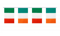 Guirlande d'amitié Irlande - Union européenne UE - 15 x 22 cm