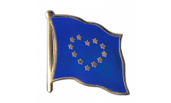 Pin's (épinglette) Drapeau Union européenne UE à Coeur - 2 x 2 cm