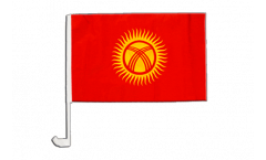 Drapeau de voiture Kirghizistan - 30 x 40 cm