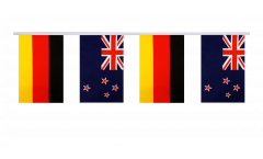 Guirlande d'amitié Allemagne - Nouvelle Zélande - 15 x 22 cm