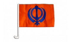 Drapeau de voiture Sikhisme - 30 x 40 cm