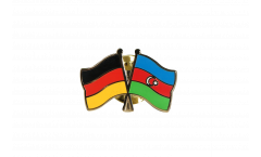 Pin's épinglette de l'amitié Allemagne - Aserbaidjan - 22 mm