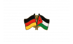 Pin's épinglette de l'amitié Allemagne - Jordanie - 22 mm