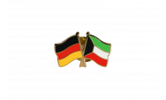 Pin's épinglette de l'amitié Allemagne - Koweït - 22 mm