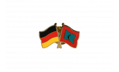 Pin's épinglette de l'amitié Allemagne - Maledives - 22 mm