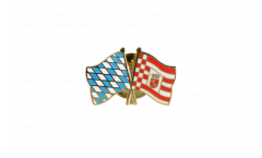Pin's épinglette de l'amitié Bavière - Bremen - 22 mm