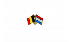 Pin's épinglette de l'amitié Belgique - Luxembourg - 22 mm
