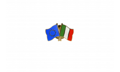 Pin's épinglette de l'amitié Europe - Italie - 22 mm