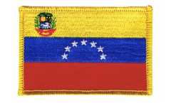 Écusson brodé Venezuela 7 Etoiles avec blason 1930-2006 - 8 x 6 cm