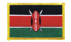 Écusson brodé Kenya - 8 x 6 cm