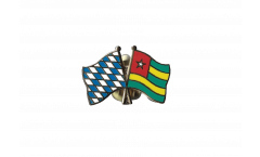 Pin's épinglette de l'amitié Bavière - Togo - 22 mm