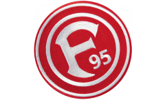 Écusson brodé Fortuna Düsseldorf Logo - 8 x 8 cm