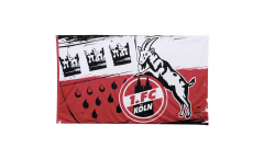 Drapeau 1. FC Köln Wappen - 120 x 180 cm
