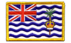 Écusson brodé Territoire britannique de l'océan Indien - 8 x 6 cm