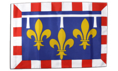 Drapeau France libre 1940-43 - Croix de Lorraine avec ourlet - maison-des- drapeaux.com