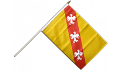 Drapeau France libre 1940-43 - Croix de Lorraine avec ourlet - maison-des- drapeaux.com