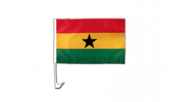 Drapeau de voiture Ghana - 30 x 40 cm