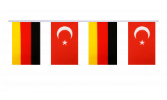 Guirlande d'amitié Allemagne - Turquie - 15 x 22 cm