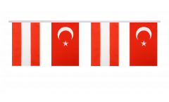 Guirlande d'amitié Autriche - Turquie - 15 x 22 cm