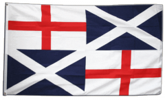 Drapeau Royaume-Uni Commonwealth de l'Angleterre 1651-1658
