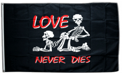 Drapeau Love never dies