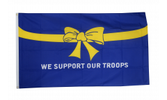 Drapeau USA Etats-Unis We support our troops