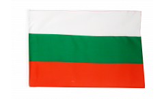 Drapeau Bulgarie avec ourlet