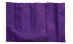Drapeau Unicolore Lilas avec ourlet