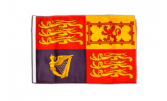 Drapeau Royaume-Uni Royal avec ourlet