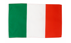 Drapeau Italie avec ourlet