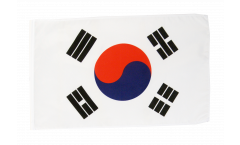 Drapeau Corée du Sud avec ourlet