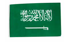 Drapeau Arabie Saoudite avec ourlet