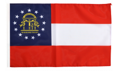 Drapeau USA US Géorgie avec ourlet