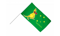 Drapeau Australie Kangourou sur hampe