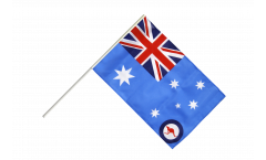 Drapeau Australie Royal Australian Air Force sur hampe