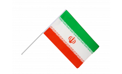 Drapeau Iran sur hampe