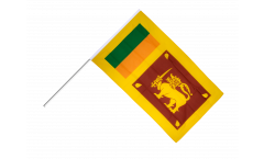 Drapeau Sri Lanka sur hampe