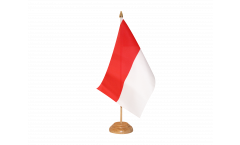 Drapeau de table Indonésie