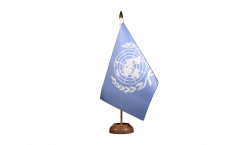 Drapeau de table ONU