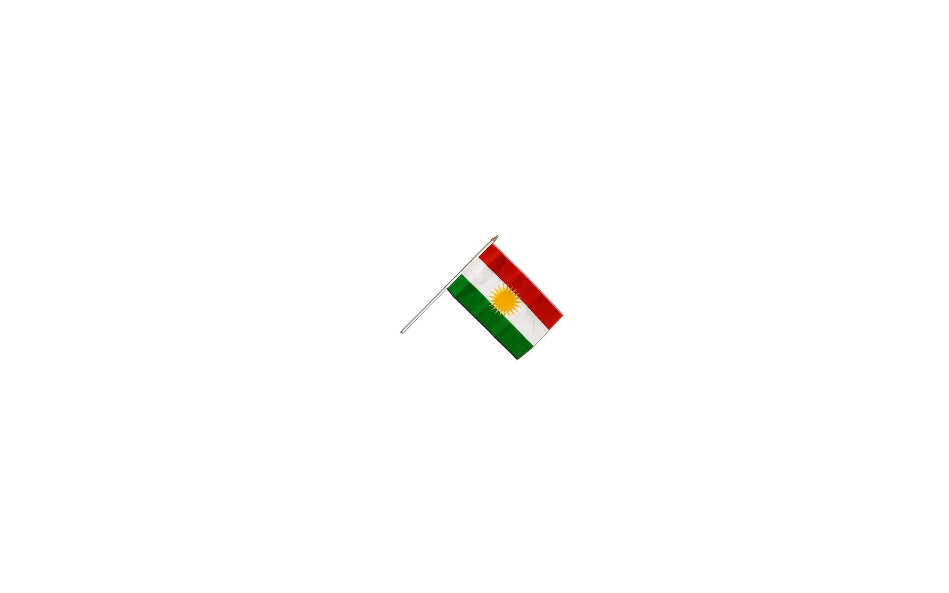 Pin's de l'amitié drapeaux Iraq-Kurdistan Flags