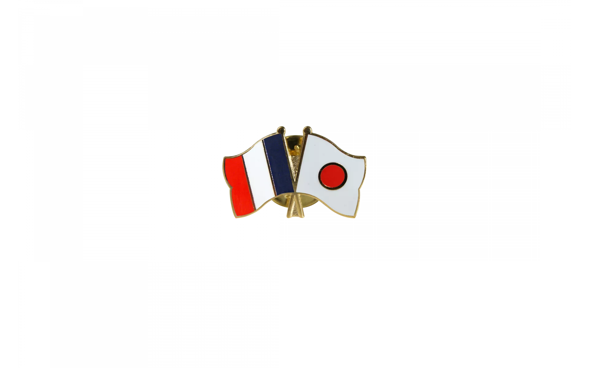 Pin's épinglette de l'amitié France - Japon - 22 mm 