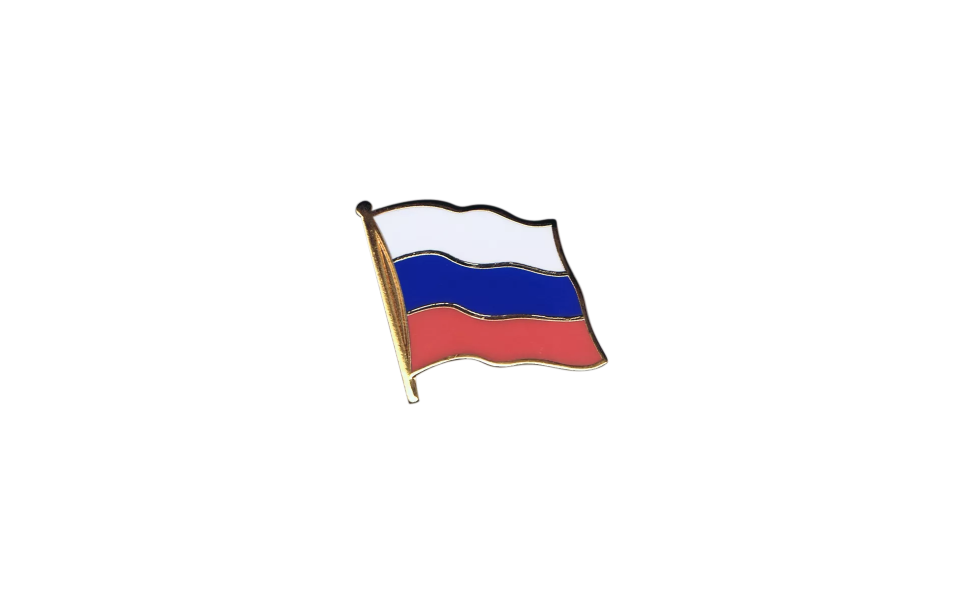 Pin's (épinglette) Drapeau Russie - 2 x 2 cm 