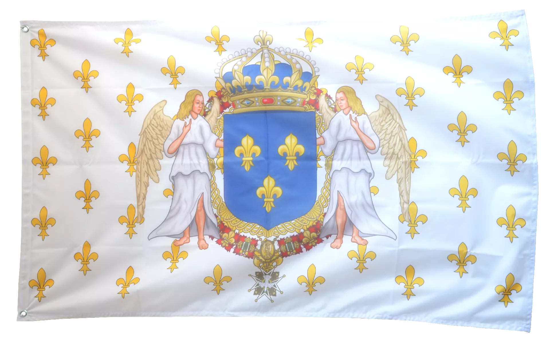 Drapeau de table France Royaume 987 - 1791, petit drapeau - maison-des- drapeaux.com
